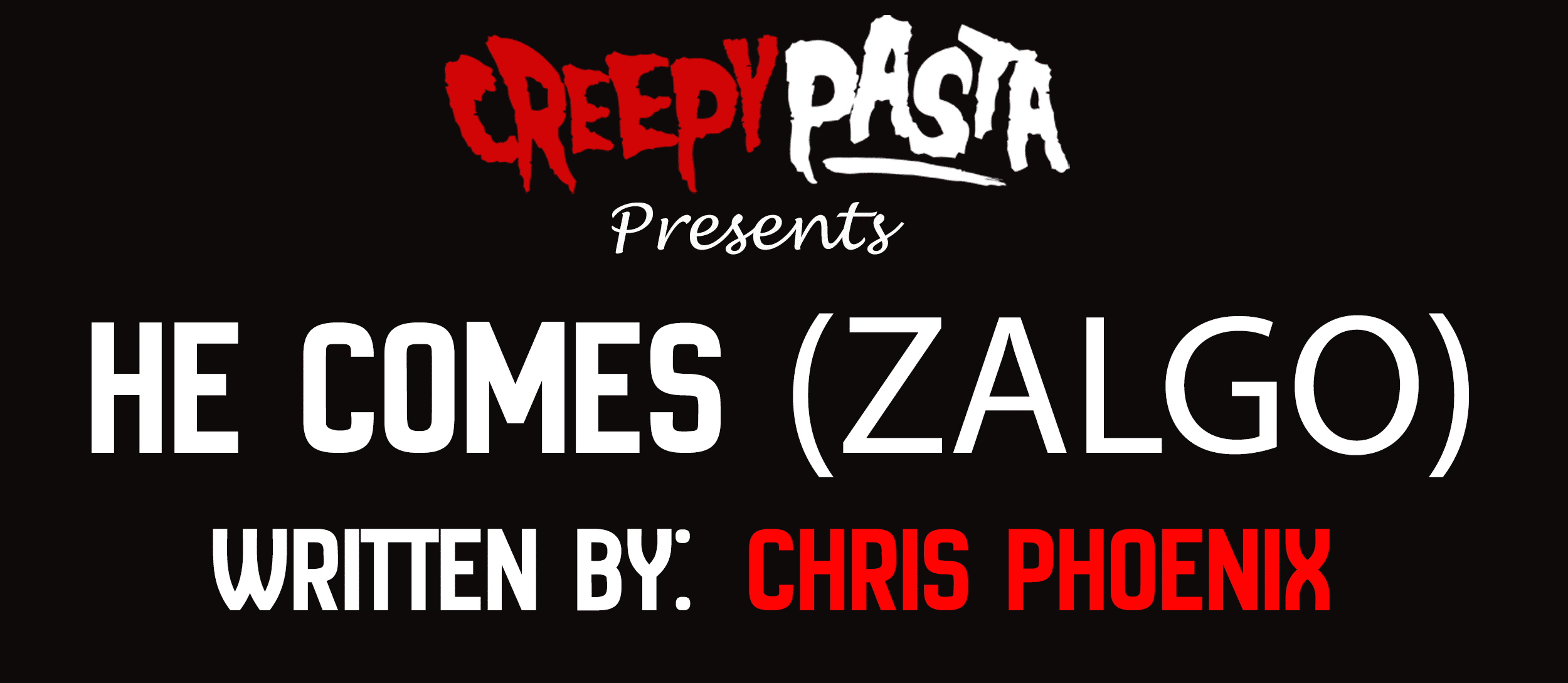 He Comes Zalgo Creepypasta - roblox creepy pasta error 45229 i stole this from a friend of mine youtube